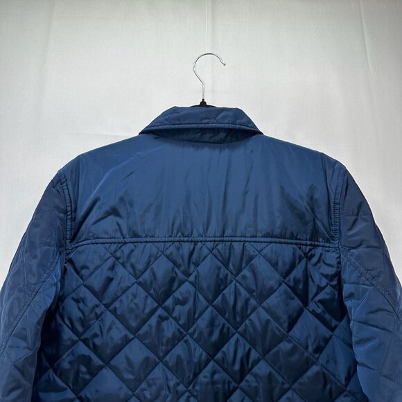 Stormtech Performance Jacket Mens Sz M Bushwick Quilted Utility Snap Front Blue - Picture 6 of 12